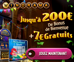 Winorama 7 euros offerts